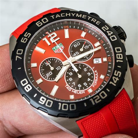 tag heuer formula 1 red